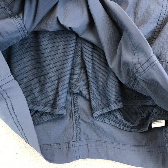 Women's ATHLETA Blue Athletic Activewear Skort W/ Waist Tie & Side Pockets Sz 8 - Picture 4 of 9